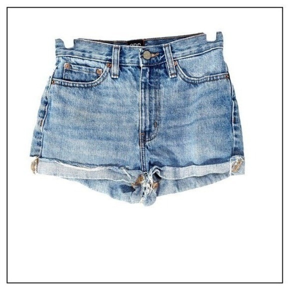 BDG Urban Outfitters Shorts Women 24 Y2K Cuffed Denim Festival Weekend High Rise